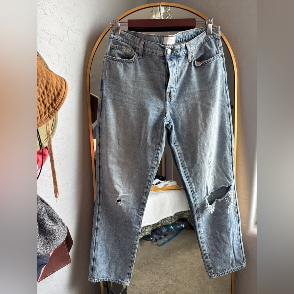 7 For All Mankind Josefina Distressed Denim